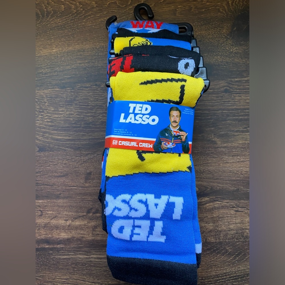Warner Bros. | Ted Lasso Crew Socks 6 Pack